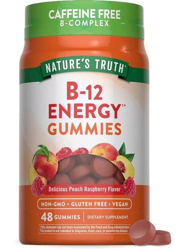 B12 Gummies Vitamin B-12 Gummies for Energy & Wellness Support - Image 1