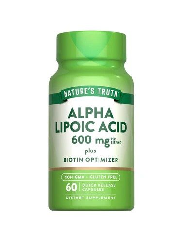 Alpha Lipoic Acid 600mg with Biotin Alpha Lipoic Acid for Antioxidant & Daily Wellness Support - Image 1