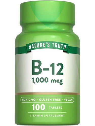 Vitamin B-12 1000 mcg Vitamin B-12 1000 mcg Tablets | 100 Tablets - Image 1