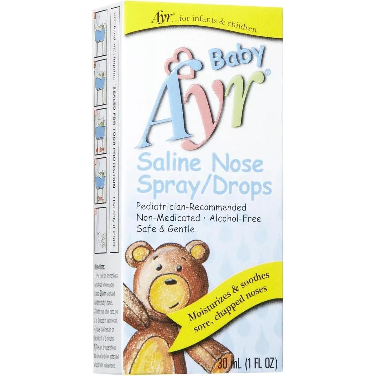 AYR Baby Saline Nasal Spray/Drops, 1 Oz AYR Baby Saline Nasal Spray/Drops, 1 Oz - Image 1